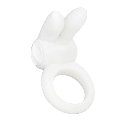 Белое эрекционное кольцо с виброушками Seven Creations MOJO RHYTON 50882