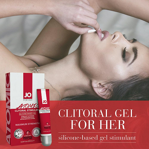 Возбуждающий гель для клитора мощного действия System JO CLITORAL ATOMIC JO40179