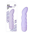 Фиолетовы вибратор со спиралевидным рельефом NMC FPBF285A00-022 (15,2 см)