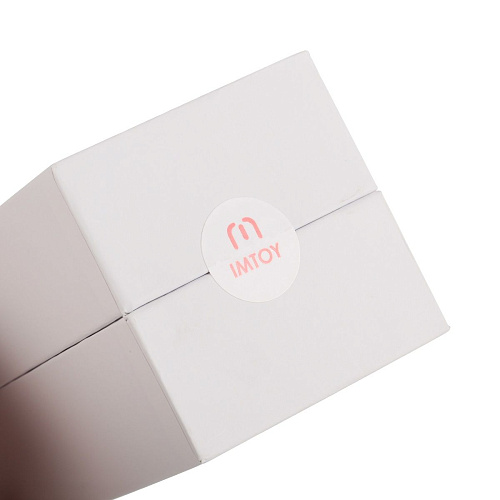 Хай-тек вагинальный шарик персикого цвета с колбой для стерилизации ImToy Candy