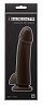 Коричневый гладкий фаллоимитатор на присоске с мошонкой NS Novelties Smooth 5 Inch Dildo NSN-0929-03 (17 см)