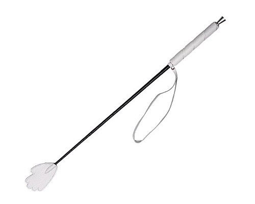 Белый стек с наконечником-ладошкой Sitabella 3033-3 (70 см)