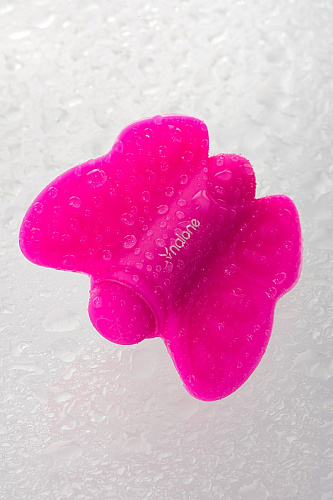 Розовый клиторальный стимулятор-бабочка Nalone Madam VS-VR46