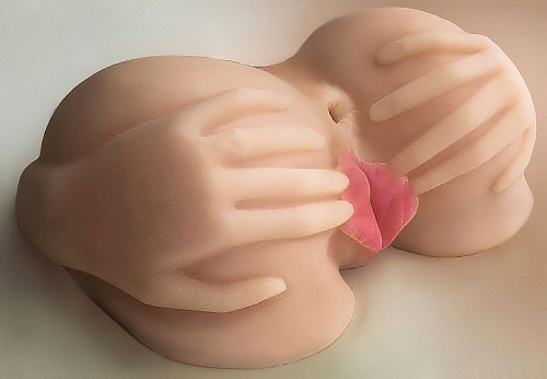Попка с руками сверху из в телесном цвете LOVETOY (А-Полимер) 659601