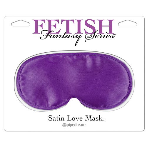 Фиолетовая сатиновая маска Pipedream Satin Love Mask PD3903-12