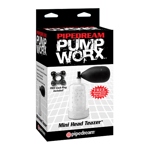 Помпа на головку Pipedream Mini Head Teazer PD3267-20