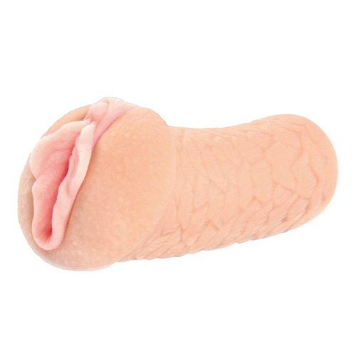 Реалистичный мастурбатор-вагина телесного цвета с двойным слоем материала KOKOS Elegance M01-03-003D