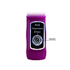 Лиловый вибратор с клиторальной стимуляцией Baile Body Touch BW-037032 (22,5 см)