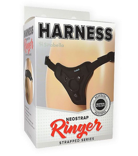 Чёрные трусики Sitabella HARNESS Ringer 7152-1 M