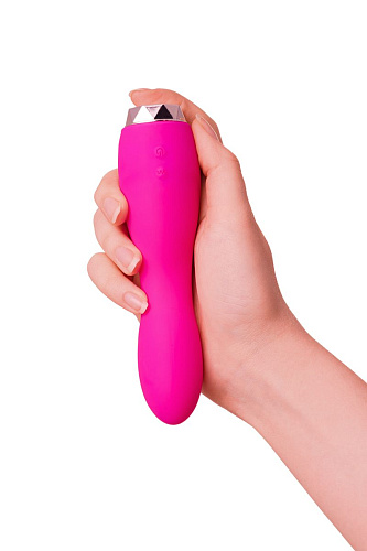 Розовый вибратор ToyFa L EROINA  561004 (15,5 см)