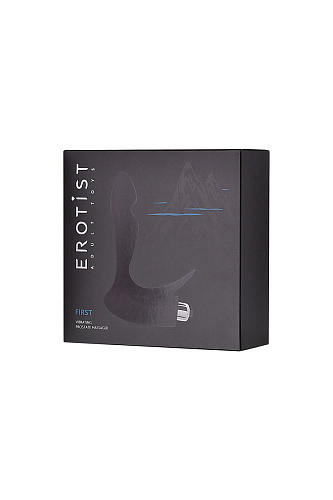 Массажёр простаты чёрного цвета Erotist First 541301