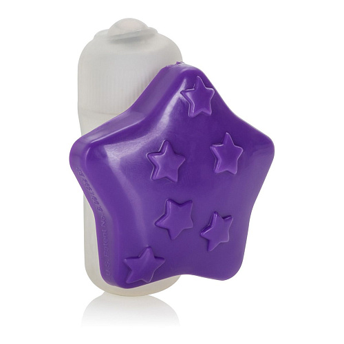 Фиолетовая виброзвёздочка для клитора California Exotic Novelties SE-0029-14-3