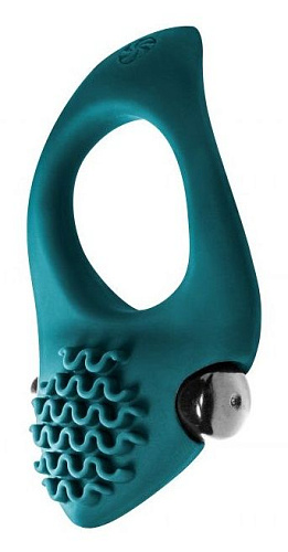 Зелёное эрекционное виброкольцо Lola toys Pure Passion Midnight 1300-03lola