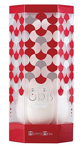 Мастурбатор-вагина белого цвета Men sMax ORB durans ET01