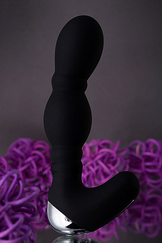 Чёрный вибромассажёр простаты Nalone Dragon CS-BO29