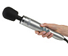 Серебристый вибратор Doxy Die Cast Wand Massager DOXYDCEU-SIL (34 см)