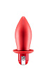 Красный конусообразный анальный вибратор NMC HUMPER 3.5INCH VIBRATOR 111772 (8 см)