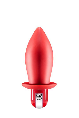 Красный конусообразный анальный вибратор NMC HUMPER 3.5INCH VIBRATOR 111772 (8 см)