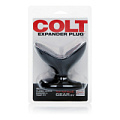 Анальная пробка-расширитель в чёрном цвете California Exotic Novelties COLT Expander Plug Medium SE-6871-10-2 (9 см)