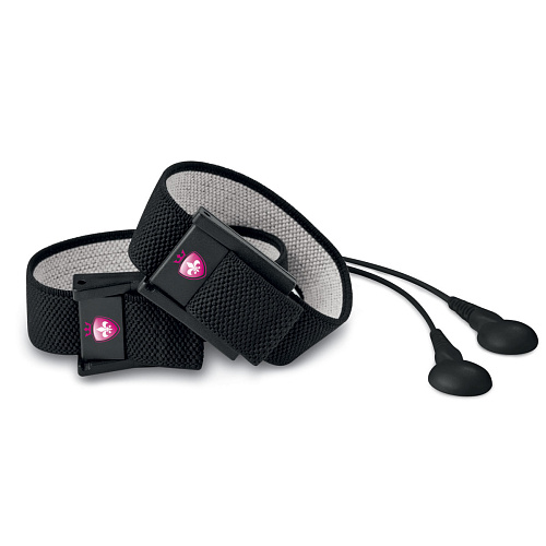 Чёрные эрекционные электрические ремни MyStim Charming Chuck 46575