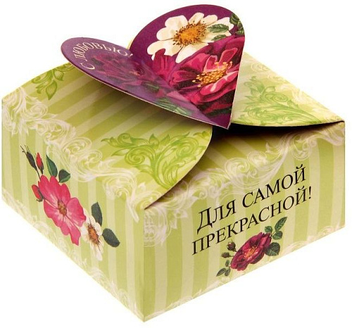 Набор красных мыльных роз Сима-Ленд «С любовью!» 1327994 (4 шт)