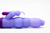 Фиолетовый многофункциональный массажёр со стимулятором клитора NMC Ruibous Beauty 111317 (16,5 см)