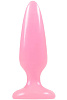 Розовая анальная пробка, светящаяся в темноте NS Novelties Firefly Pleasure Plug NSN-0475-24 (10,1 см)