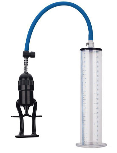 Прозраная вакуумная помпа с обратным клапаном Eroticon PUMP X-Drive 30474