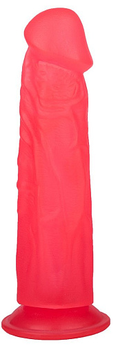 Розовый фаллоимитатор с подошвой-присоской LOVETOY (А-Полимер) 217400