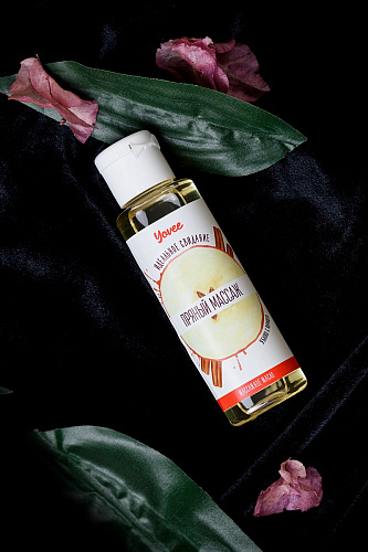 Масло для массажа с ароматом яблока и корицы ToyFa «Пряный массаж» 722106 (50 мл)