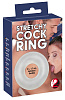 Прозрачное гладкое кольцо Orion Stretchy Cockring 05176400000