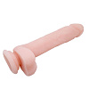 Телесный фаллоимитатор на присоске Baile Super Dildo BW-008092N (21,5 см)