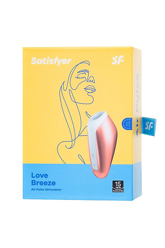 Бронзовый вакуумный массажёр Satisfyer Love Breeze J2018-127-2