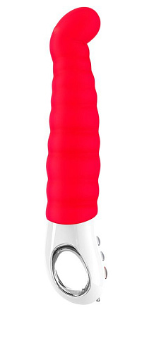 Оранжевый перезаряжаемый вибратор Fun Factory Patchy Paul G5 1101023 (23 см)