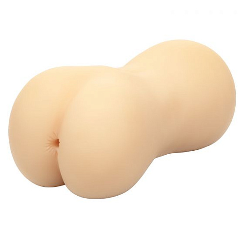 Телесный двусторонний мастурбатор California Exotic Novelties Stroke It Mouth/Ass SE-0912-55-3