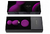 Лиловые вагинальные шарики с ДУ Lelo Hula Beads Deep Rose LEL7534