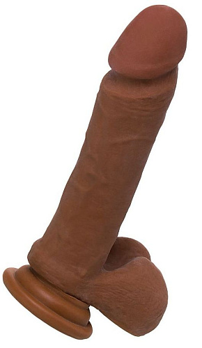 Коричневый фаллоимитатор-реалистик ToyFa Mr.Gomez 982102-1 (21 см)