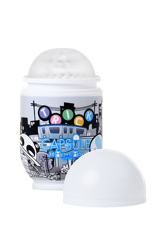 Прозачный мастурбатор Men sMax Capsule - TRICK MM-28