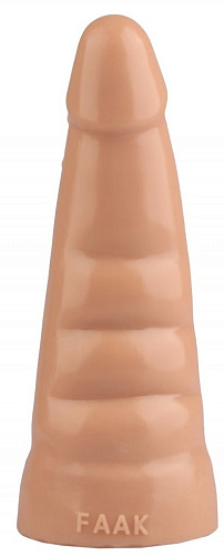 Телесная анальная втулка с шипиками Сумерки богов 1016-76 BX DD (21 см)