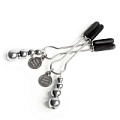 Металлические зажимы на соски Fifty Shades of Grey Adjustable Nipple Clamps FS-40186