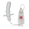 Вибромассажёр простаты белого цвета California Exotic Novelties Pocket Exotics Vibrating Anal «T» Vibe SE-1120-09-2