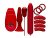 Красный вибронабор NMC FLIRTY KIT SET 140054