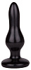 Чёрная анальная пробка LOVETOY (А-Полимер) MAGNUM 13 421300 (14 см)