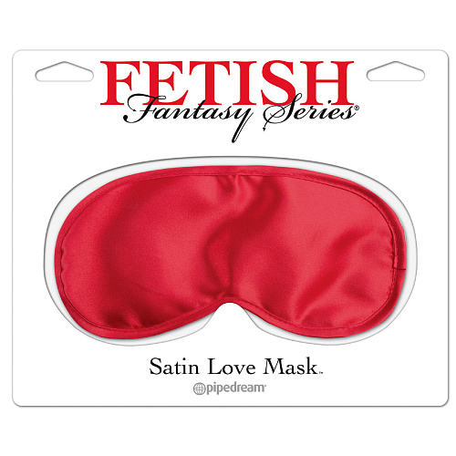 Красная сатиновая маска Pipedream Satin Love Mask PD3903-15