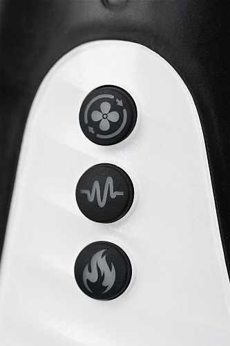 Вибромастурбатор чёрного цвета D-PENG Aircraft Cup D-PENG DP-18001