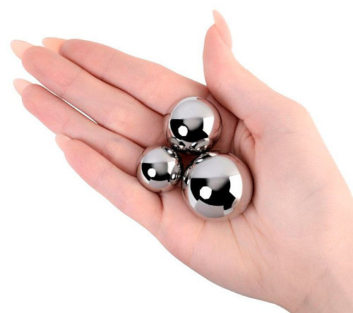 Набор металлических вагинальных шариков ToyFa 715012