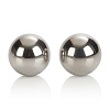 Супер тяжёлые cеребрянные шарики California Exotic Novelties Weighted Orgasm Balls Metallic SE-1301-00-3