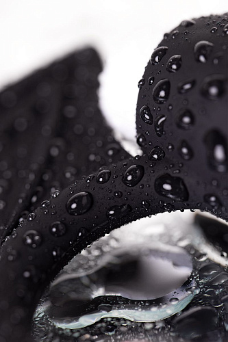 Чёрное эрекционное кольцо на пенис JOS JOS COCKY DEVIL 782016