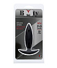 Чёрная мини-пробка для анальной стимуляции Dream Toys BOOTYFUL ANAL PLUG XTRA SMALL BLACK 21010 (9 см)
