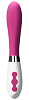 Розовый гладкий вибратор Shots Media BV Atlas LUNA018PNK (20,5 см)